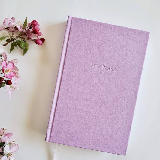 Year Journal Lilac