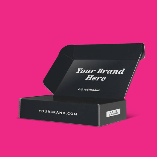 100 Custom Boxes | Add Your Brand Artwork & Logo | Sustainable Packaging